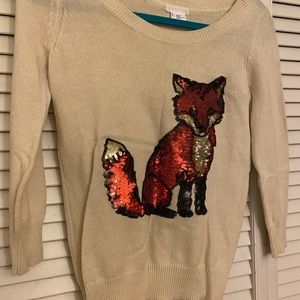 Glitter Fox Sweater